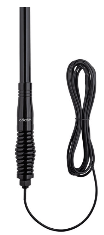 ANU850 3dBi UHF CB Antenna with Non-Detachable Fibreglass Pole