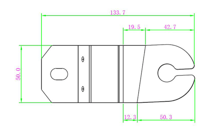 BR455 Fender Mount Bracket to suit Ford Ranger MKII and Everest