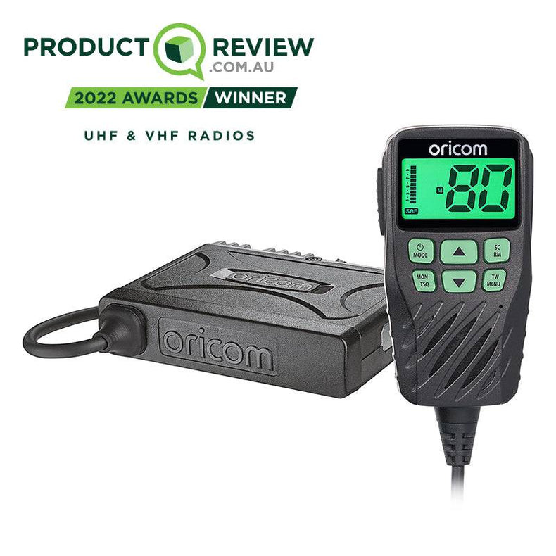 Oricom UHF360 5 Watt UHF CB Radio with Controller Speaker Microphone