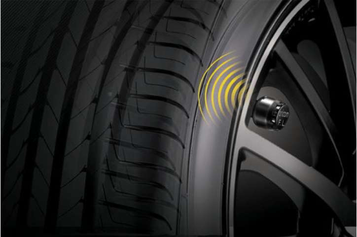 TPS10-4E Real Time Tyre Pressure Monitoring System Including 4 External Sensors