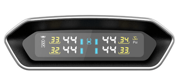 TPS10-4E Real Time Tyre Pressure Monitoring System Including 4 External Sensors