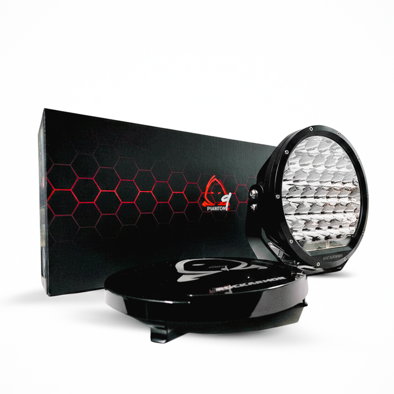Phantom 9s LED Driving Lights | 9 INCH | 1 Lux 1400m | Rockarmor 4x4