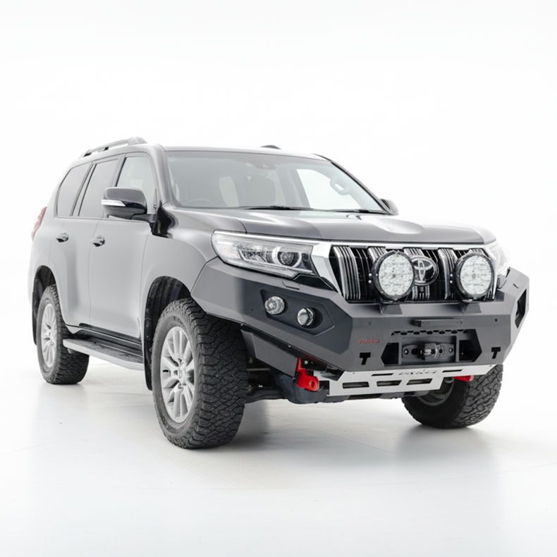 Prado 150 No Loop Bull Bar Steel Rockarmor GT Bumper 