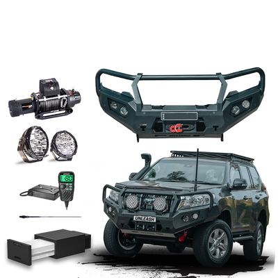 Prado 150 Touring Pack Suits: Prado 150 11/2017 - 2025 - Bullbar, Winch, Lights, uhf + Free Fridge