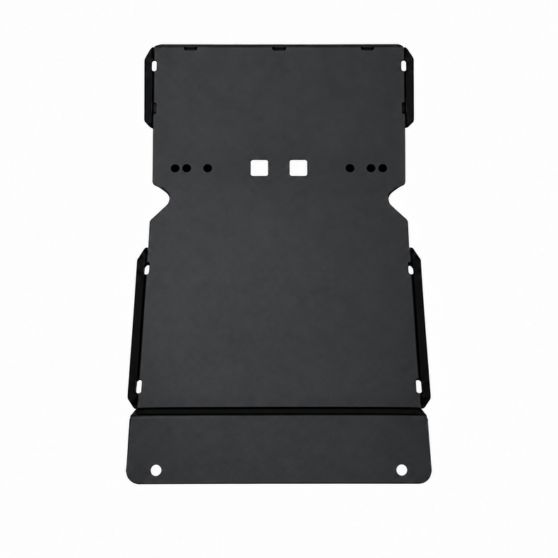 Rockarmor Prado 150 3mm steel rear plate upright