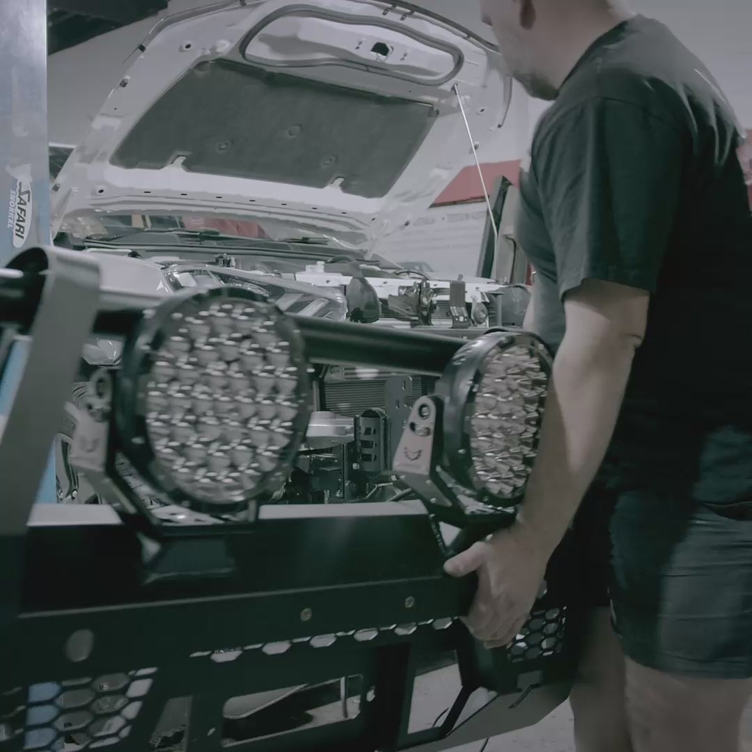 Dmax Bullbar Suits 08/2020 - 04/2024 | Rockarmor GT 3 Hoop Front Bar