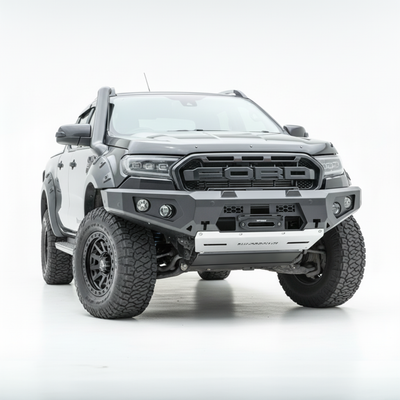 PX2 & PX3 Ford Ranger GT Bumper No Loop Bull Bar - Rockarmor 4x4