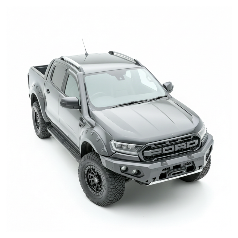 PX2 & PX3 Ford Ranger GT Bumper No Loop Bull Bar - Rockarmor 4x4