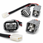 Toyota Hilux N80 Bi-LED high beam adapter collage