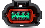 Nissan Navara NP300 piggyback adaptor inside connector view