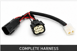 Ford Ranger Raptor Everest piggyback adaptor complete harness detail