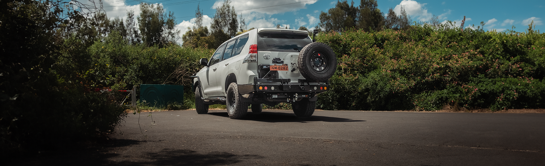 Rear Bars - Spare Wheel Carrier Mount