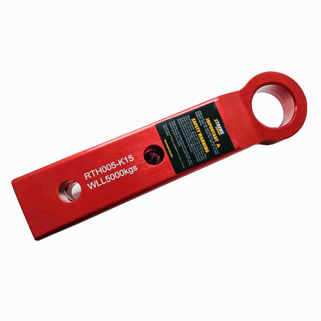 Rated Soft Shackle Recovery Hitch | Red