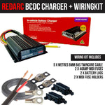 Redarc BCDC 12V Dual Battery Charger + Bonus Wiring Kit