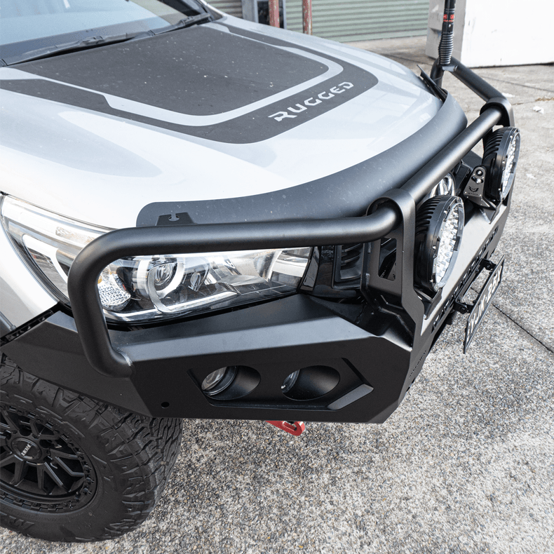 N80 Hilux Touring Pack Suits: Hilux 09/2015 - 07/2020 - Bullbar, Winch, Lights, uhf + Free Fridge