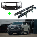 Bull Bar + Rockslider Combo Suits - Hilux |  Rockarmor