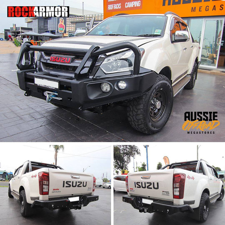 Isuzu Dmax | 06/2012 - 07/2020 | Bull Bar & Rockslider Combo