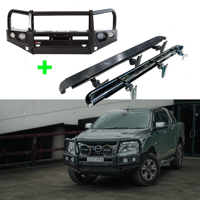 Mazda BT50 | 11/2011-07/2020| Bull Bar & Rockslider Combo