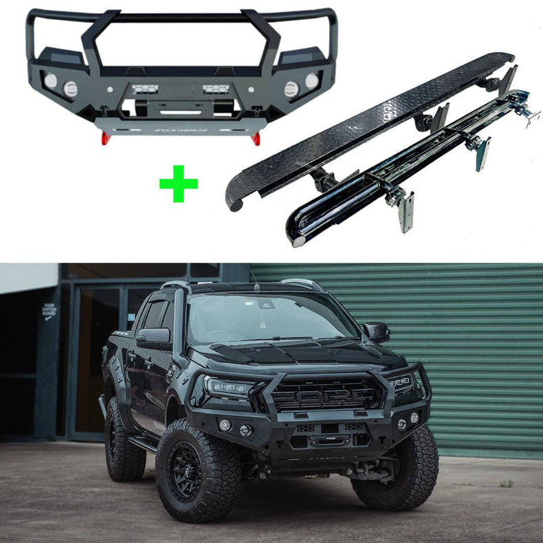 PX2 & PX3 GT Bullbar & Rockslider Combo