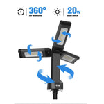 LED Light Stand Portable Amber & White Light