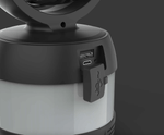 Mini Camping Fan | Built-in LED Lantern