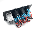 12V Switch Panel Anderson | 5 x Rocker Switch, Ciggie, USB QC 3.0 & Voltmeter