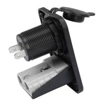 50A Anderson Plug Flush + Cigie Input Mount Flush Panel