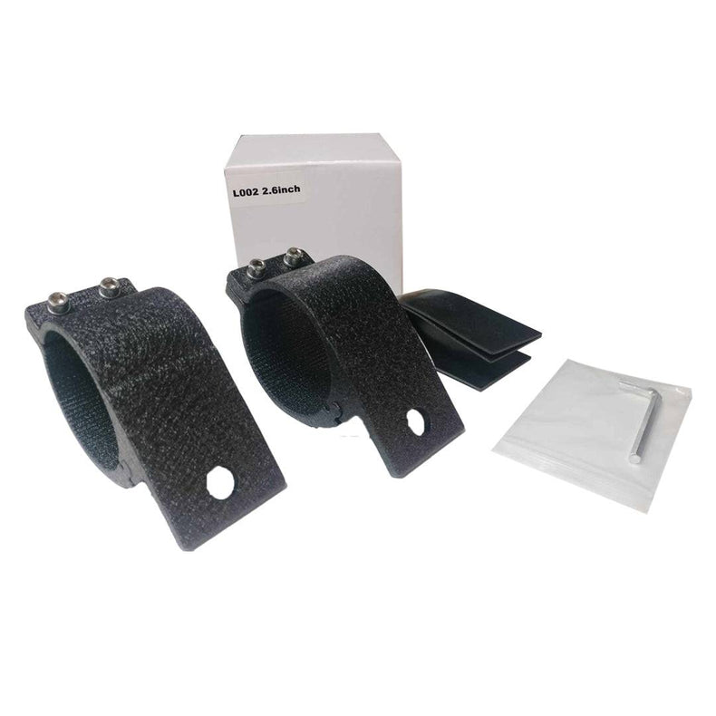 67mm - 72mm Light Bar | Antenna Bracket | Mounts To Bull Bar