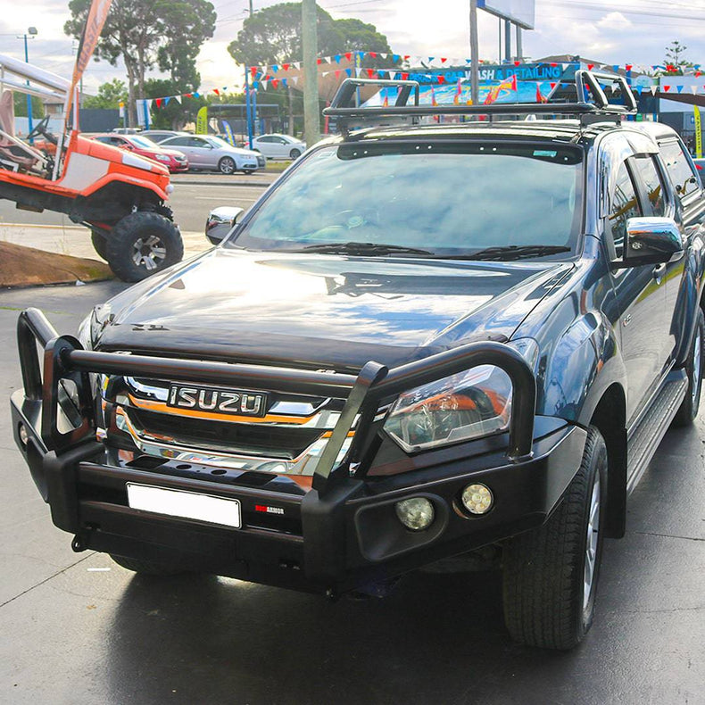 Isuzu DMAX Touring Pack Suits: DMAX 01/2017 - 07/2020 - Elite Bullbar, Winch, Lights, uhf + Free Fridge