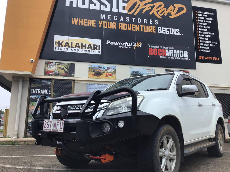 Isuzu MUX Bullbar Rockarmor Elite Suits 11/2013 - 04/2017