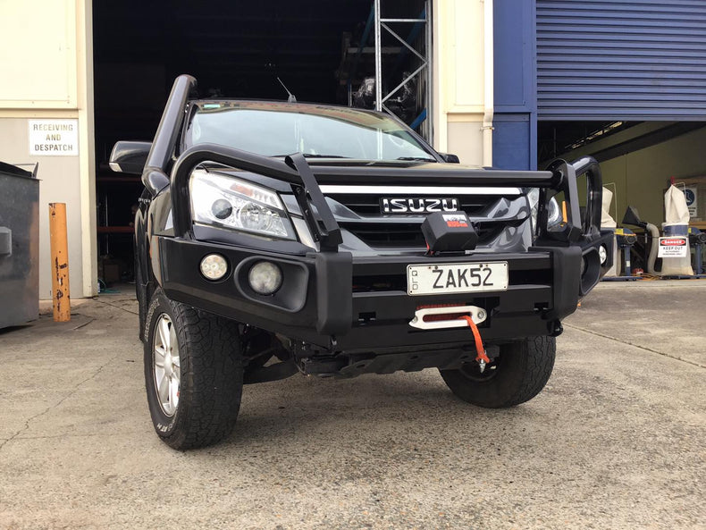 Isuzu MUX Bullbar Rockarmor Elite Suits 11/2013 - 04/2017