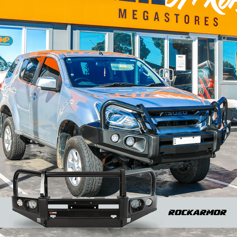 Isuzu MUX Bullbar Rockarmor Elite Suits 11/2013 - 04/2017