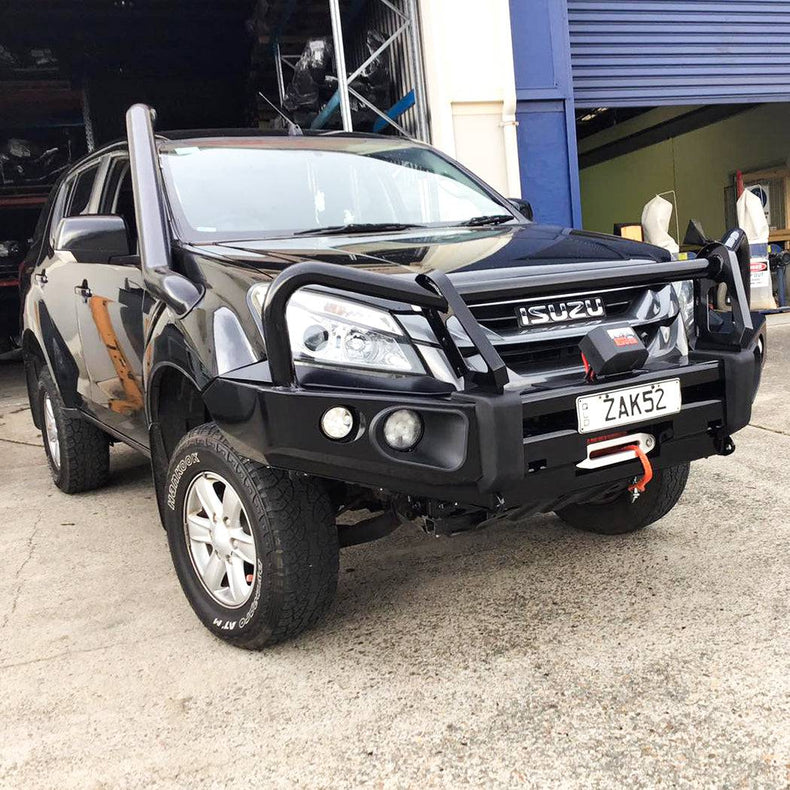 Isuzu MUX Touring Pack Suits: MUX 11/2013 - 04/2017 - Elite Bullbar, Winch, Lights, uhf + Free Fridge