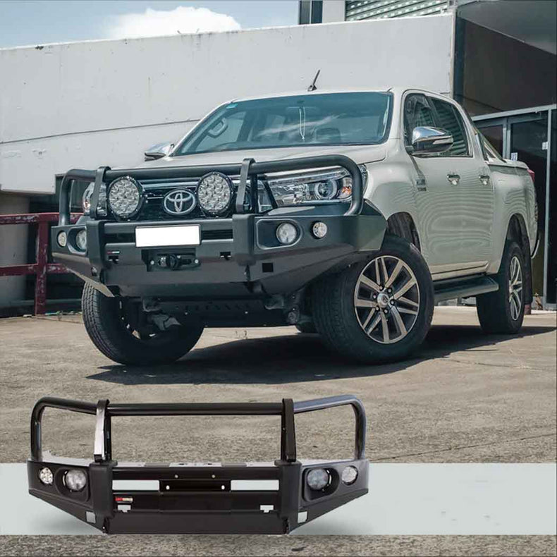 N80 Hilux Bullbar Rockarmor Elite Suits 2015 - 08/20