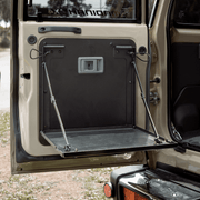 Rear Door Alloy Folding Table (Passenger side) Suits Troop Carriers & 76 Series