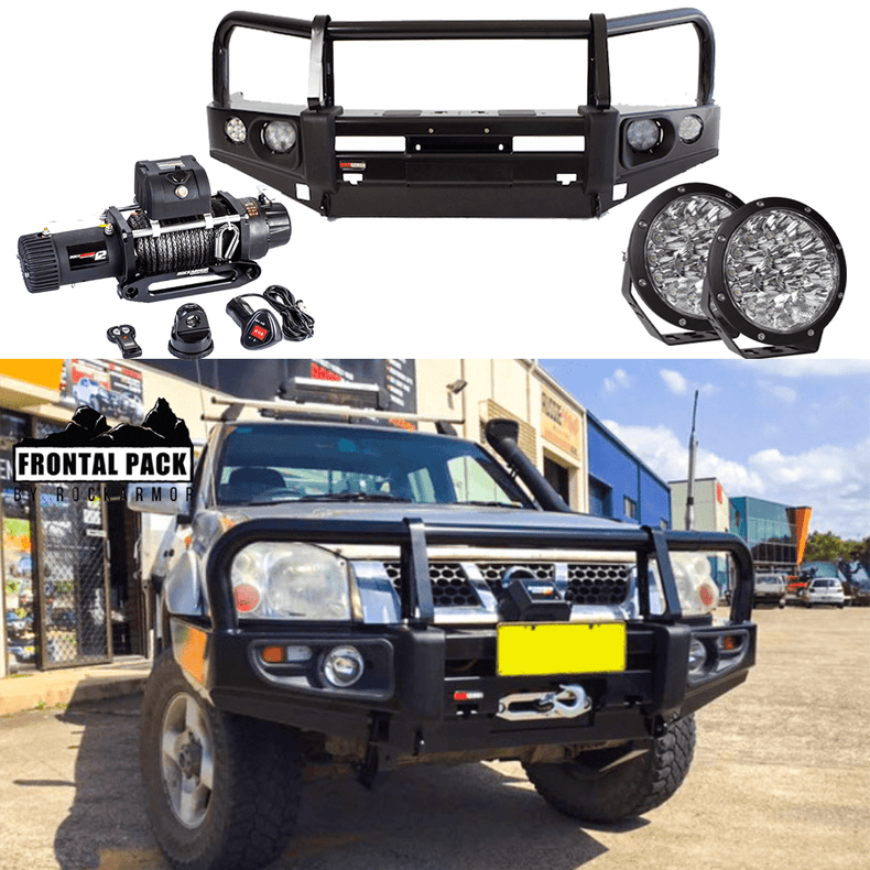 D22 Navara Frontal Pack - Rockarmor 4x4