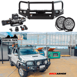 Frontal Pack Bull Bar Winch Spotties Suits - Toyota Hilux | 04/2005 - 08/2015 | Rockarmor
