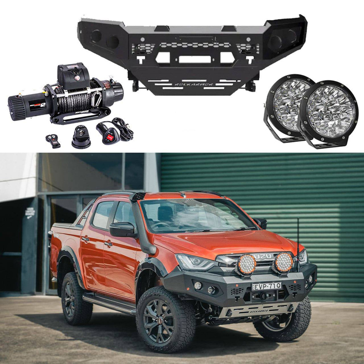 Isuzu DMAX GT Bumper Offroad Frontal Pack - Suits 08/2020 - 04/2024