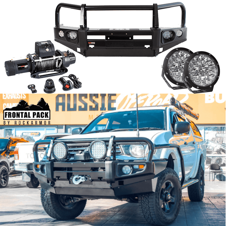 MN - ML Triton | Challenger | Offroad Frontal Pack - Bull Bar, Winch, 9