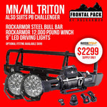 MN - ML Triton | Challenger | Offroad Frontal Pack - Bull Bar, Winch, 9