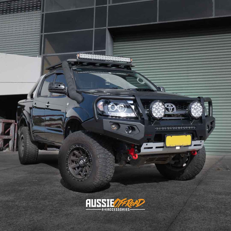 n70 Hilux 04/2005-07/2011 GT Frontal Pack | GT Bullbar, Winch, lights