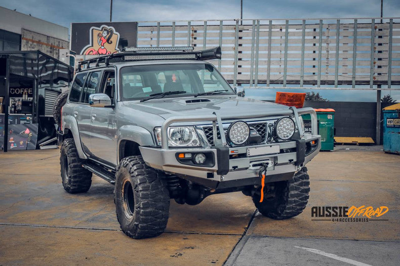 Nissan GU Patrol Series 4+ | Offroad Pack | Bullbar, Winch, Lights