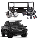 NP300 NAVARA FRONTAL PACK - BULL BAR, WINCH, LED SPOTTIES