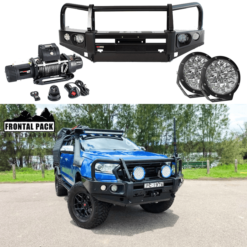 PX Ranger offroad Pack - Bull Bar, winch, led spotties