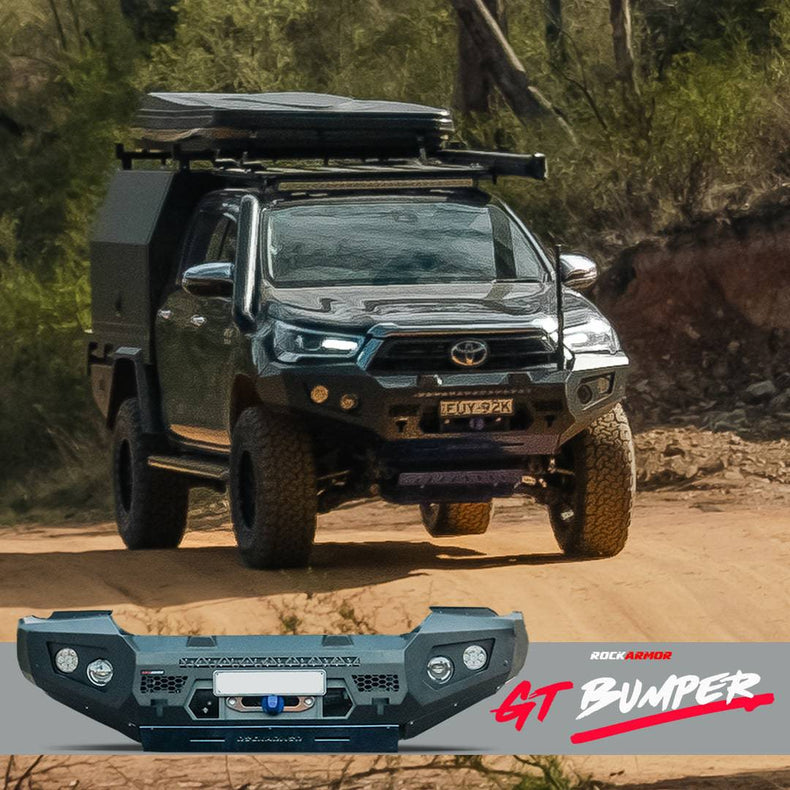 Hilux Bull Bar GT No Loop Bumper Suits 08/2020+