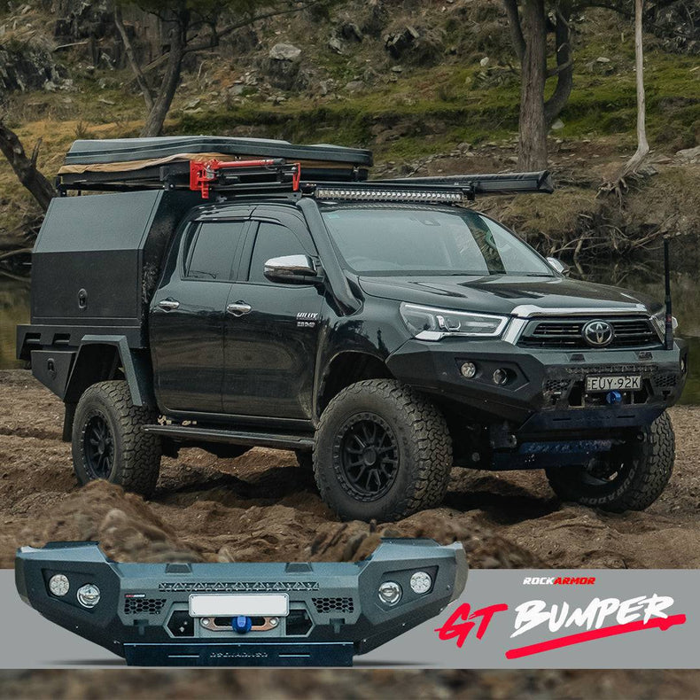 Hilux Bull Bar GT No Loop Bumper Suits 08/2020+