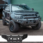PX2 & PX3 Ford Ranger GT Bumper No Loop Bull Bar - Rockarmor 4x4