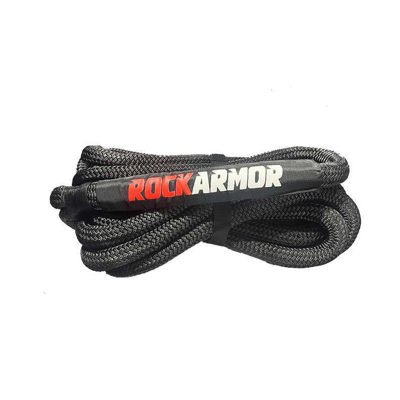 10,000KG Kinetic Recovery Rope | 9Metres x 22mm | Black