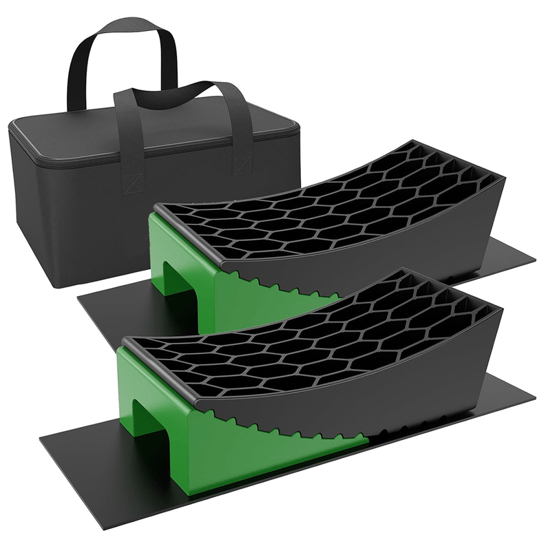 4-Piece Levelling Ramp Kit & Chock Kit | Level M8