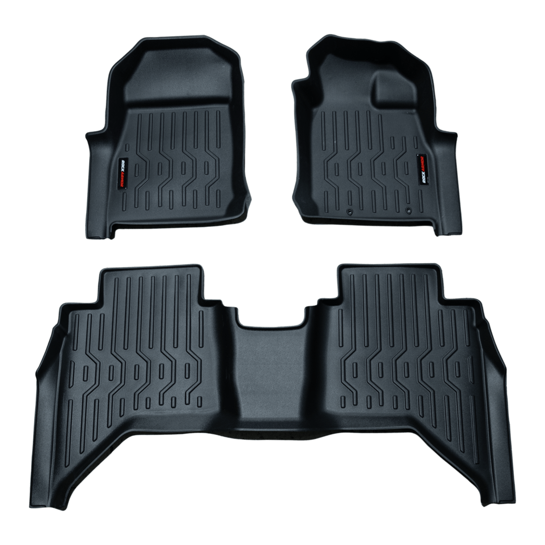 Bt50 Floor Mats 3D Moulded Suits Mazda BT50 2020 - Current Models